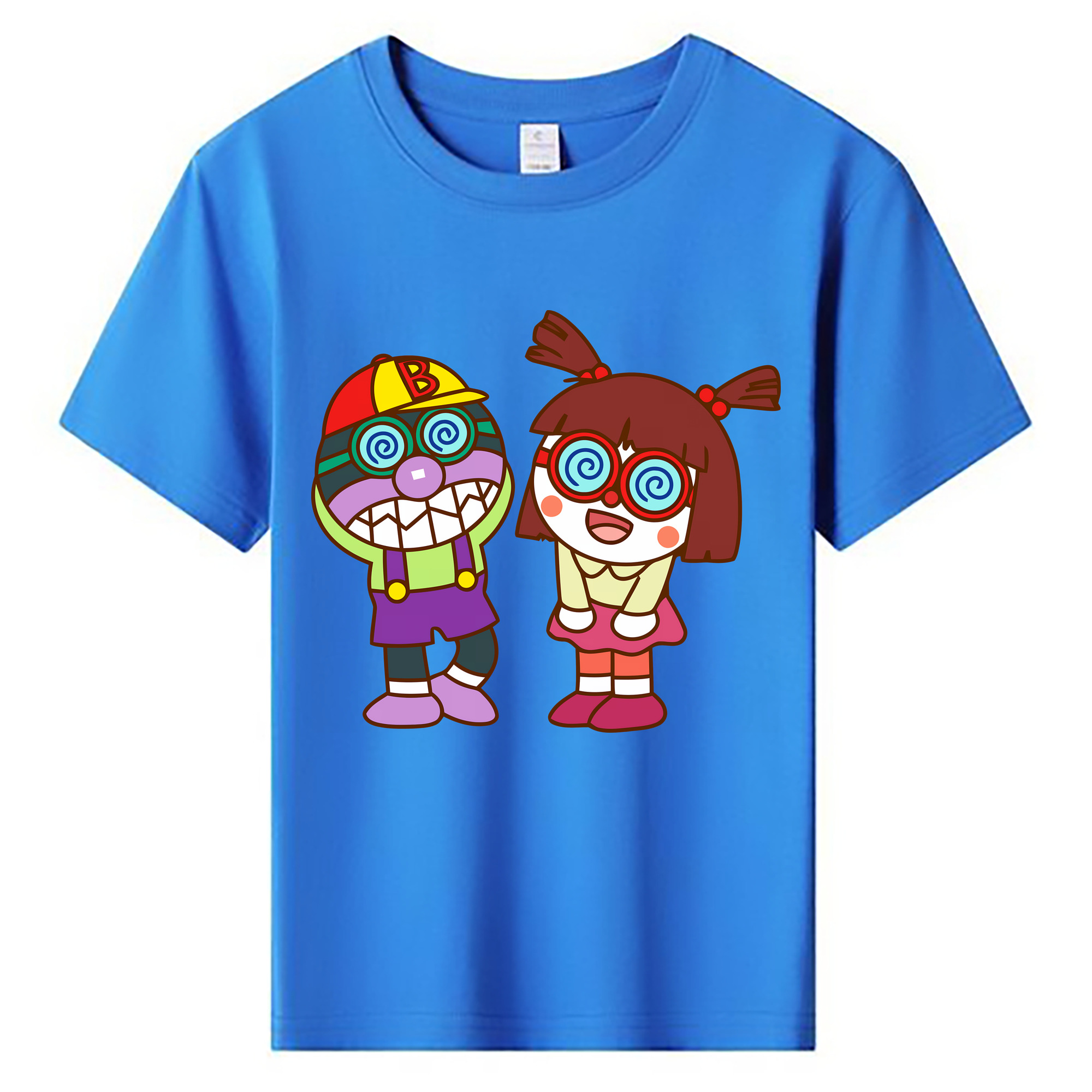 （画像用） アンパンマン Anpanman 綿100％キッズTシャツ（フロントプリント）